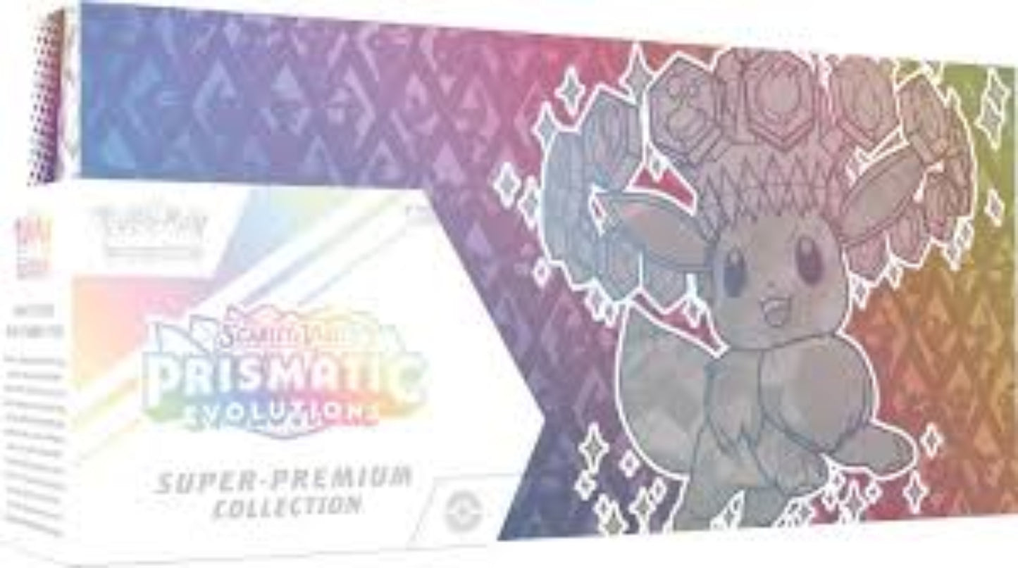 Prismatic Evolutions Super Premium Collection Inglés