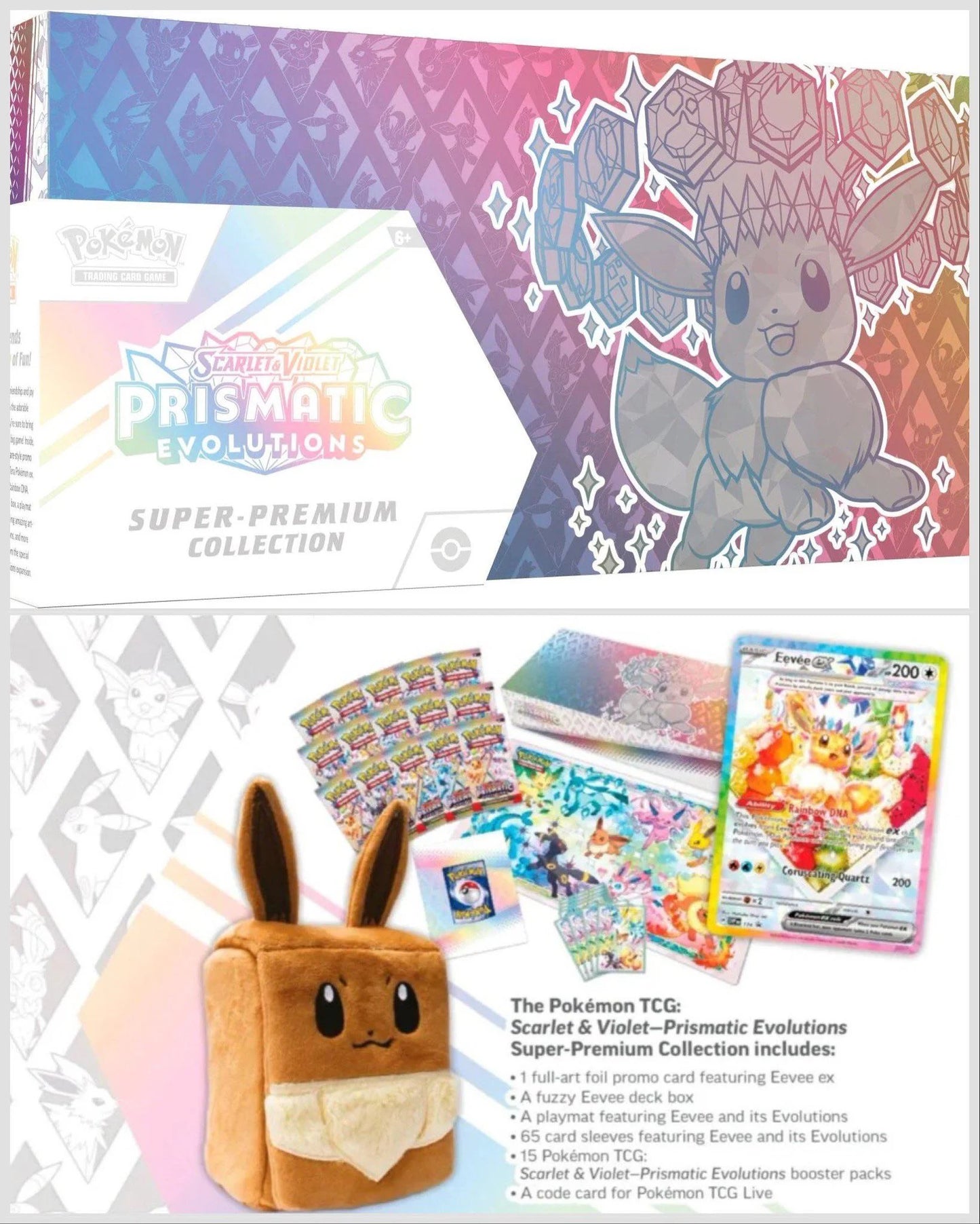 Prismatic Evolutions Super Premium Collection Inglés